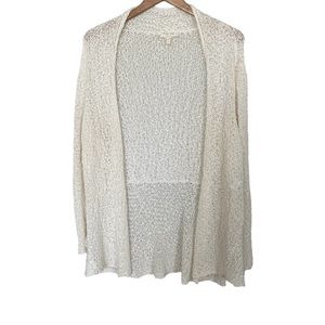 Eileen Fisher Crochet Cardigan size XL